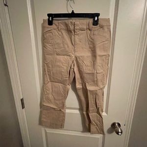 Old Navy Tan Pixie Ankle Pant